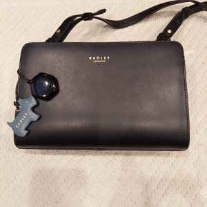 Radley black leather handbag